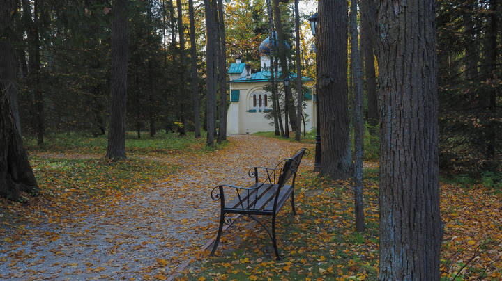 Осень в Абрамцево