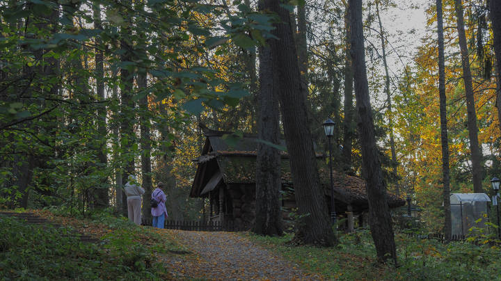 Осень в Абрамцево