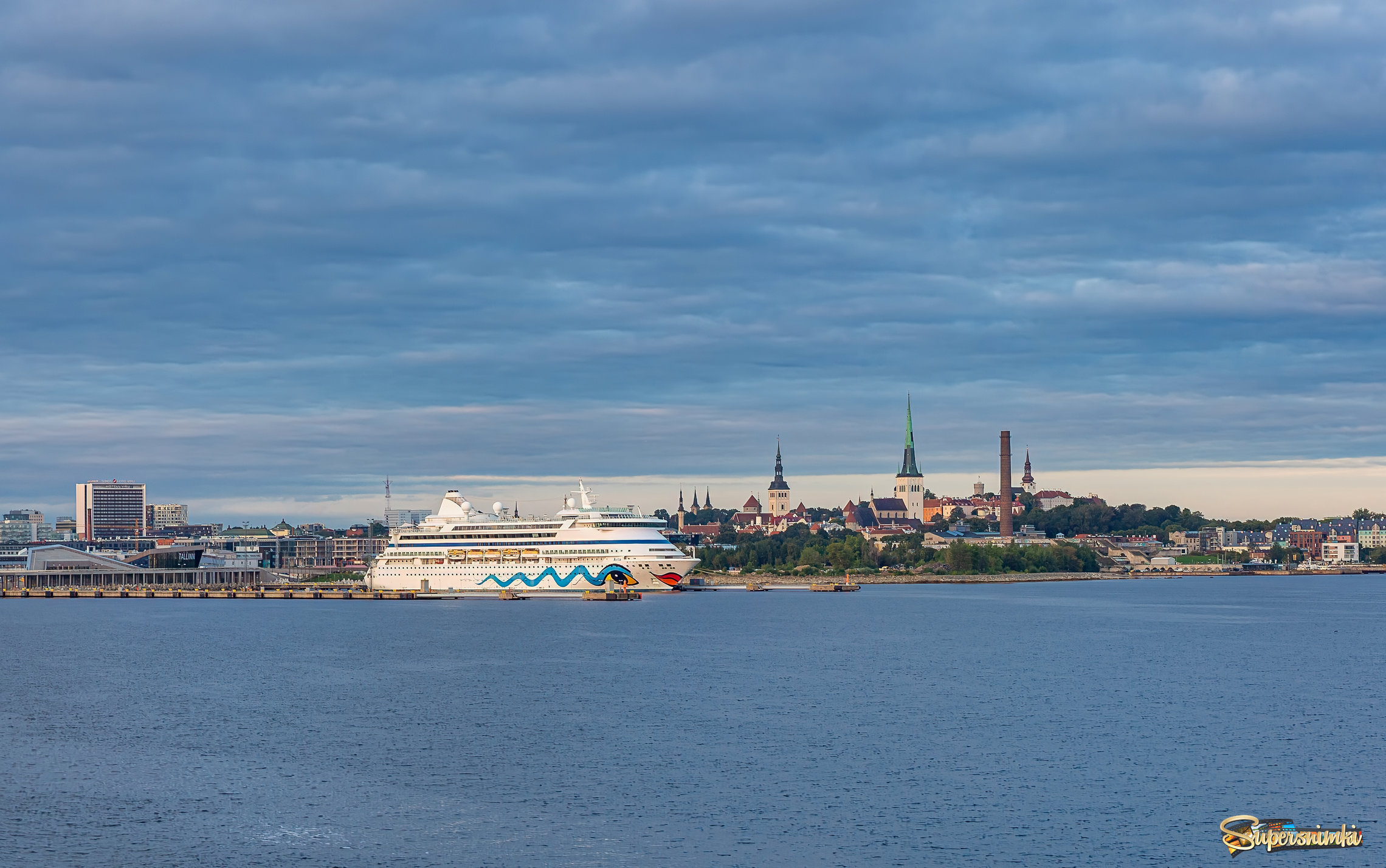 Мой город. Вид с моря. Таллин
