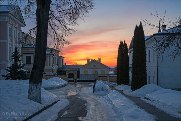 На закате дня