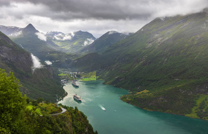 Гейрангер-фьорд - норвежская сказка