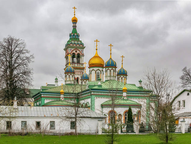 Церковь Николая Чудотворца на Рогожском кладбище.