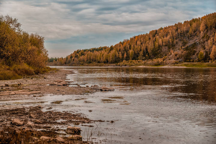 Упавшая вода. 