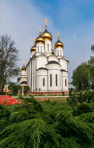 Собор Николая Чудотворца в Никольском Переславском монастыре.