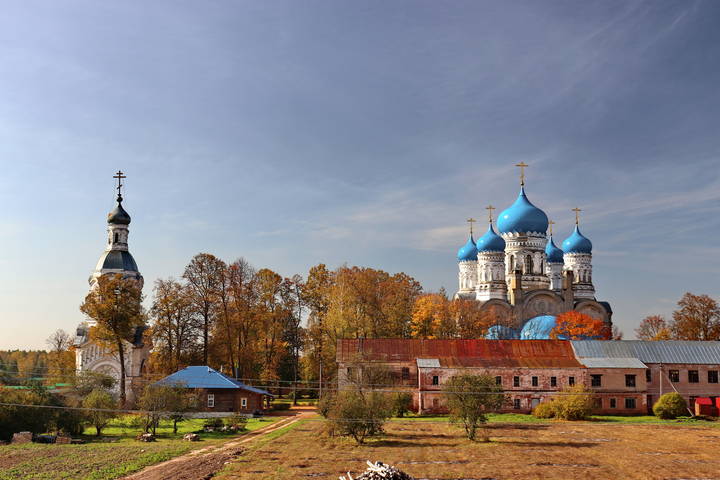 Сергеево, Ивановская область. Воскресенский Свято - Фёдоровский монастырь. 