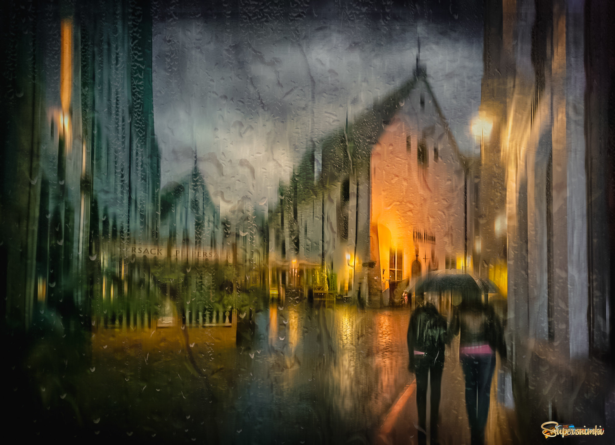 Дождь в Старом городе
