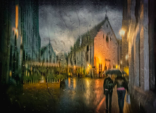 Дождь в Старом городе