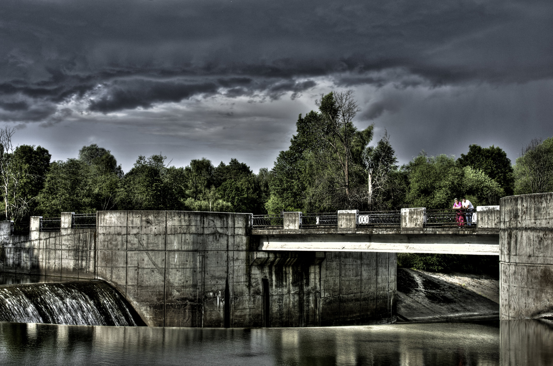 Река ЛАМА. Плотина Ярополецкой ГЭС