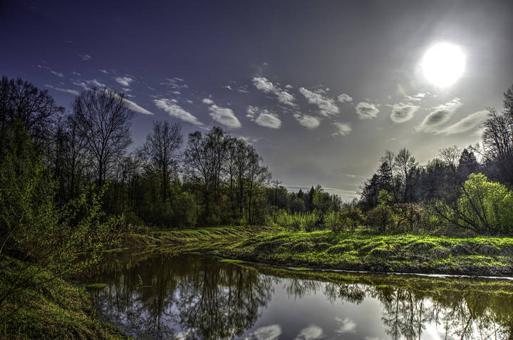 landscape (Заводь реки Лама)