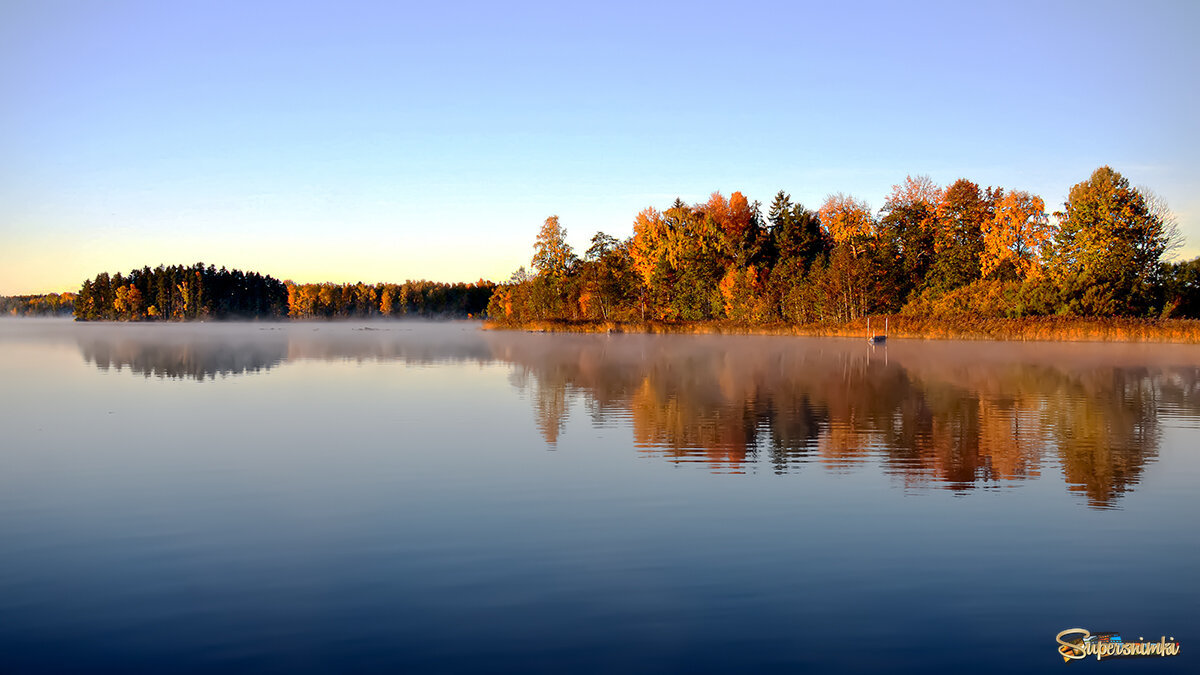 Осенняя природа Швеции