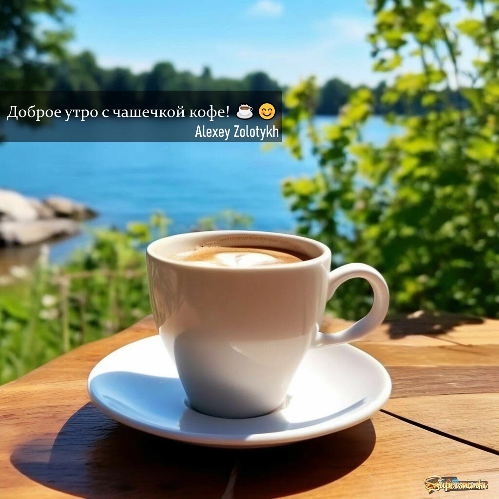 Доброе утро с чашечкой кофе! ☕️😊