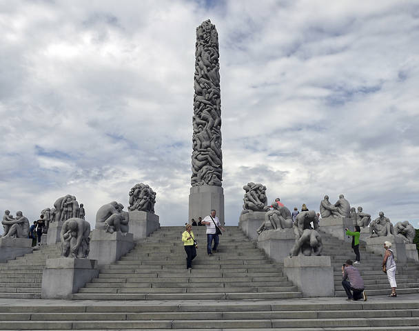 В парке Густава Вигелланда