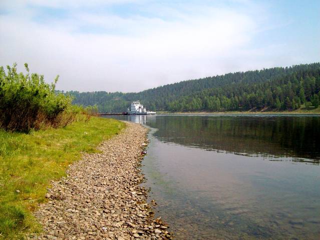 Раннее утро на Ангаре