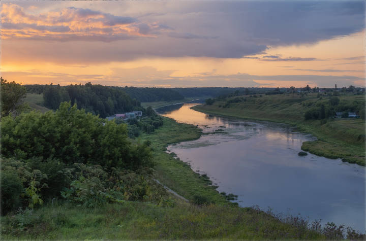 Вечер в Старице