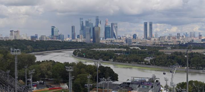 Небоскрёбы Москва-Сити