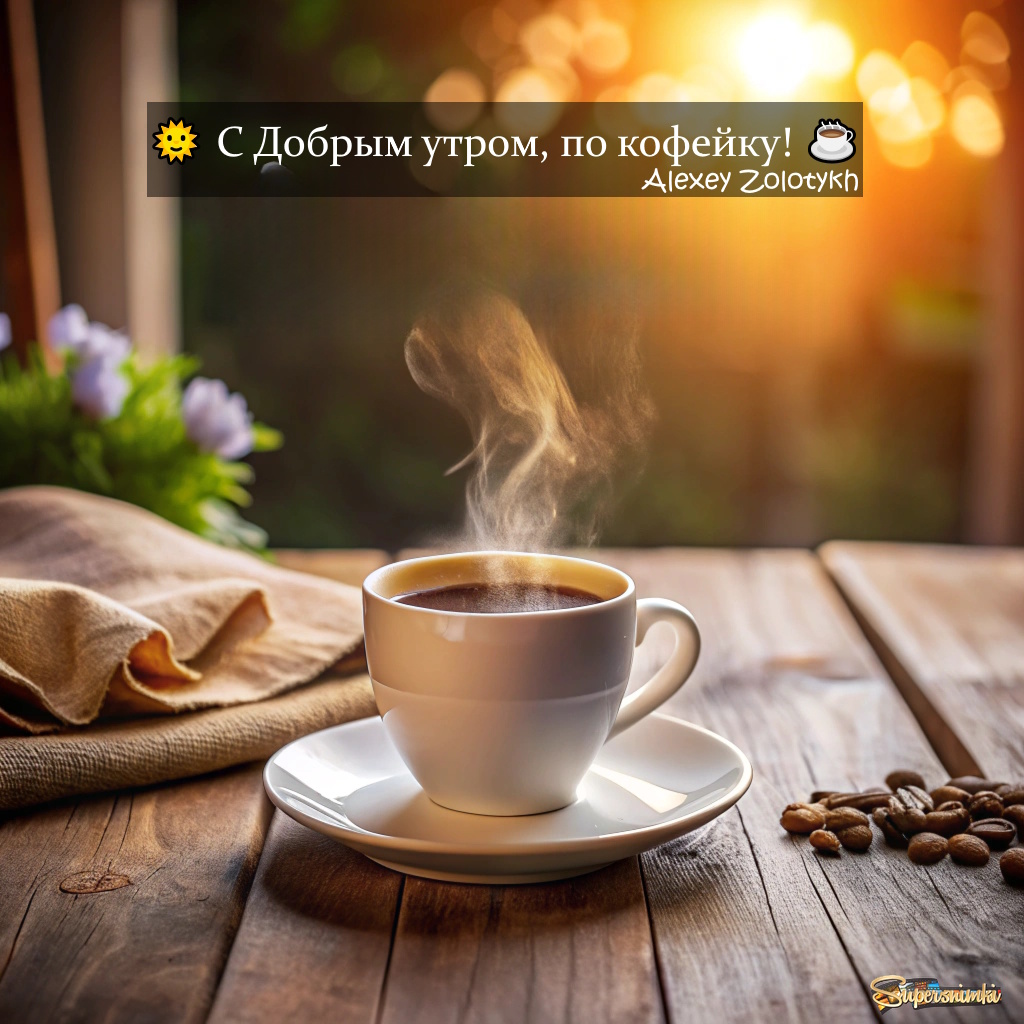 🌞 С Добрым утром, по кофейку! ☕