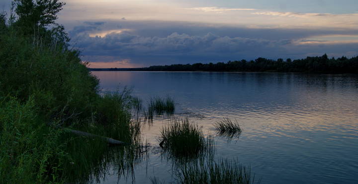Вечерний Иртыш.