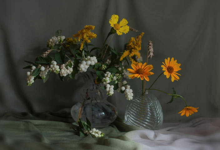 Букеты августа...