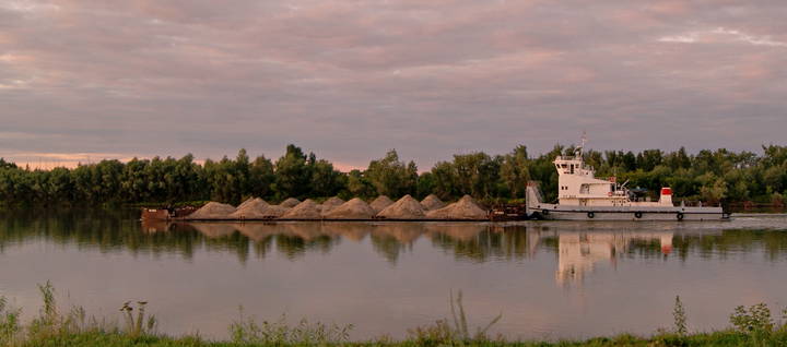 Вечер,Иртыш.