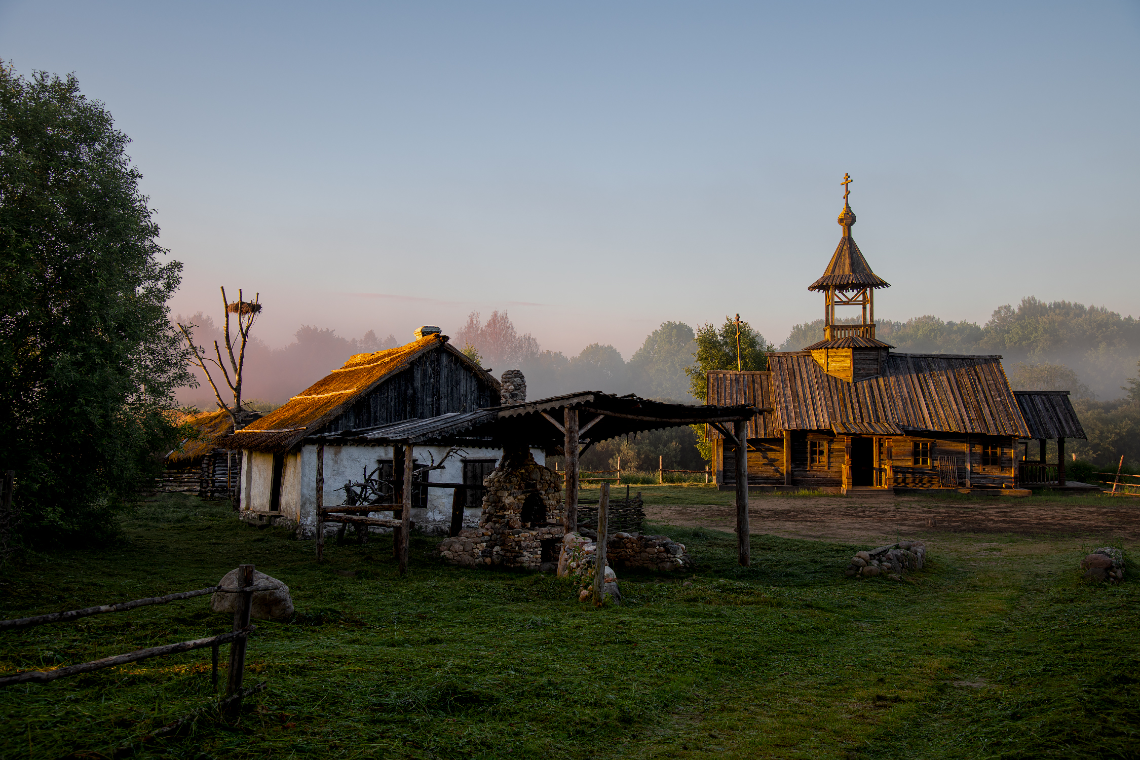 Утро в деревне