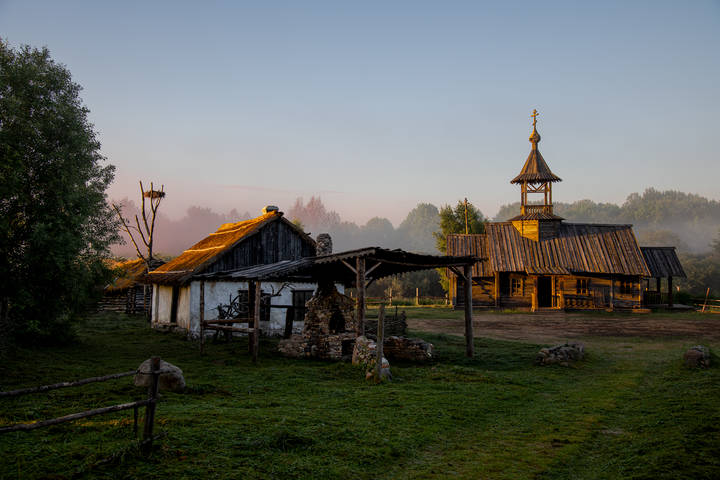 Утро в деревне