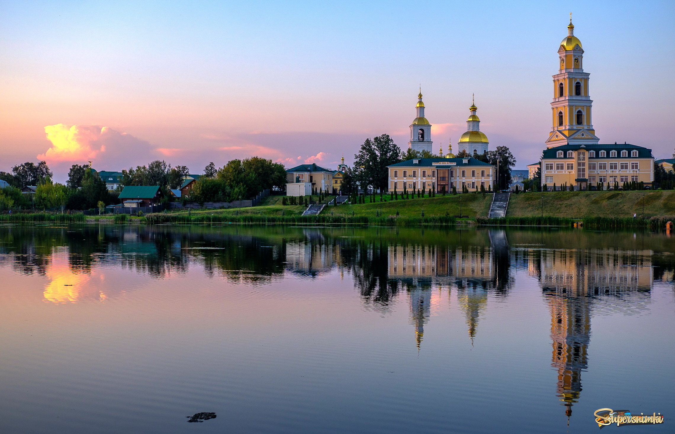 В закатных лучах