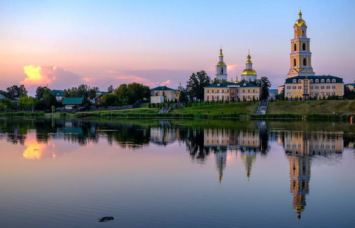В закатных лучах