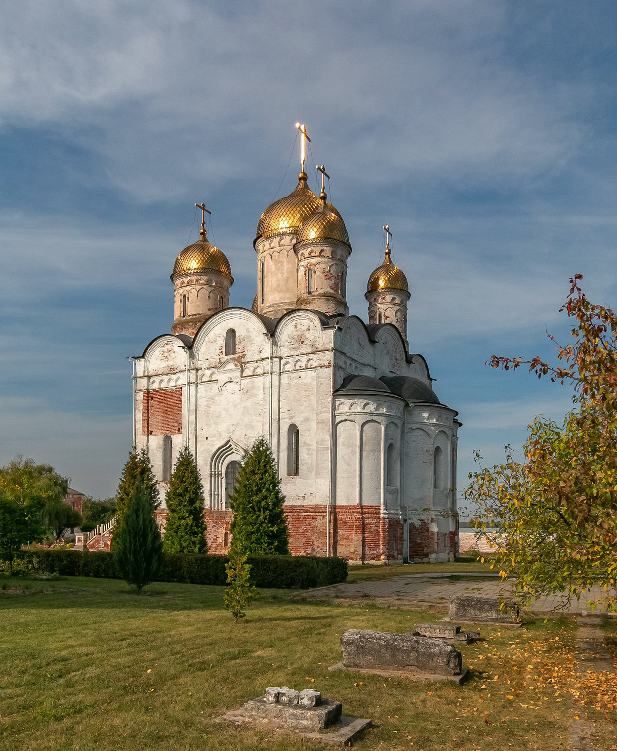 Собор Рождества Пресвятой Богородицы в Лужецком Ферапонтовом монастыре.