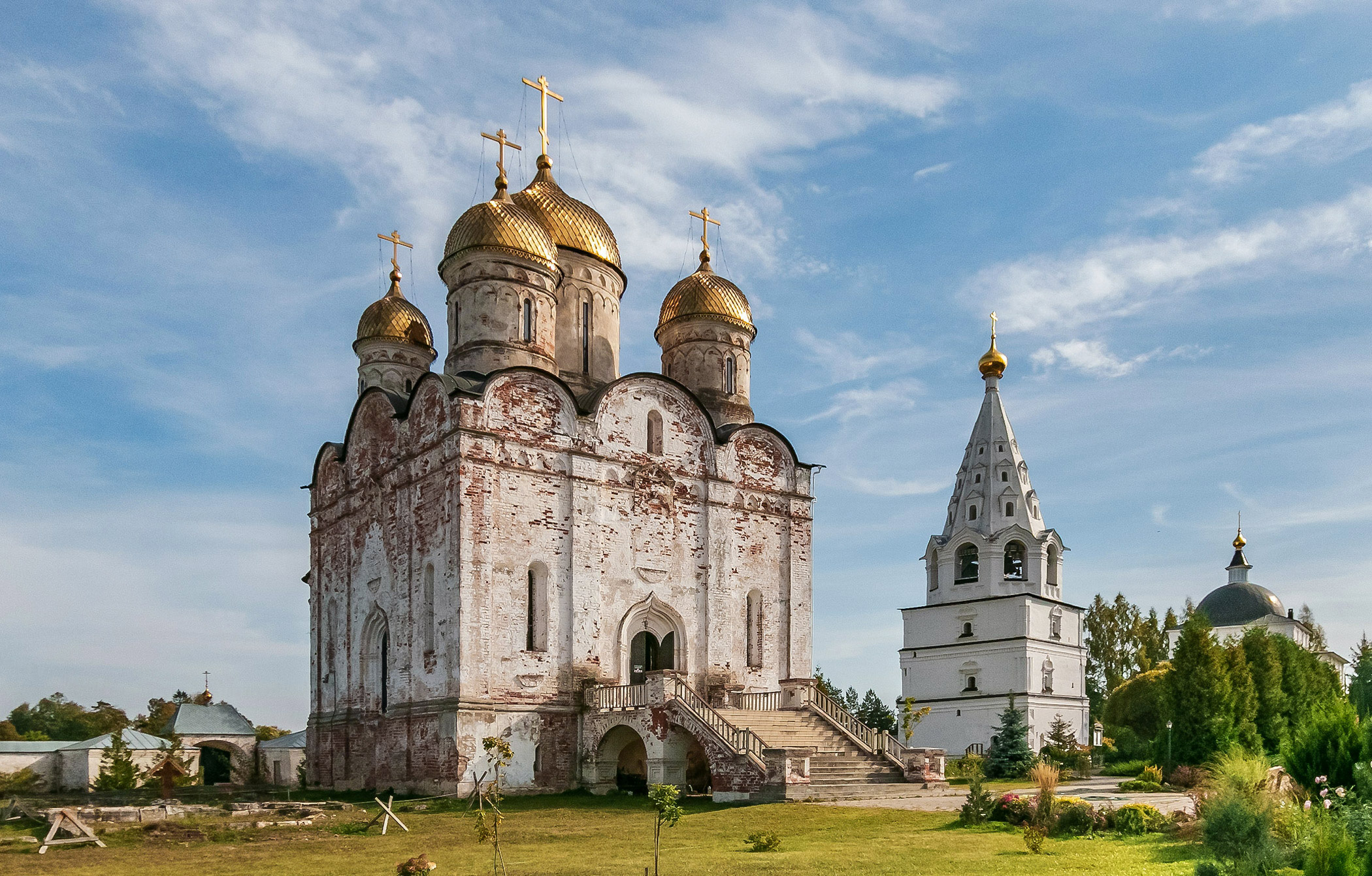 В Лужецком Ферапонтовом  мужском монастыре.