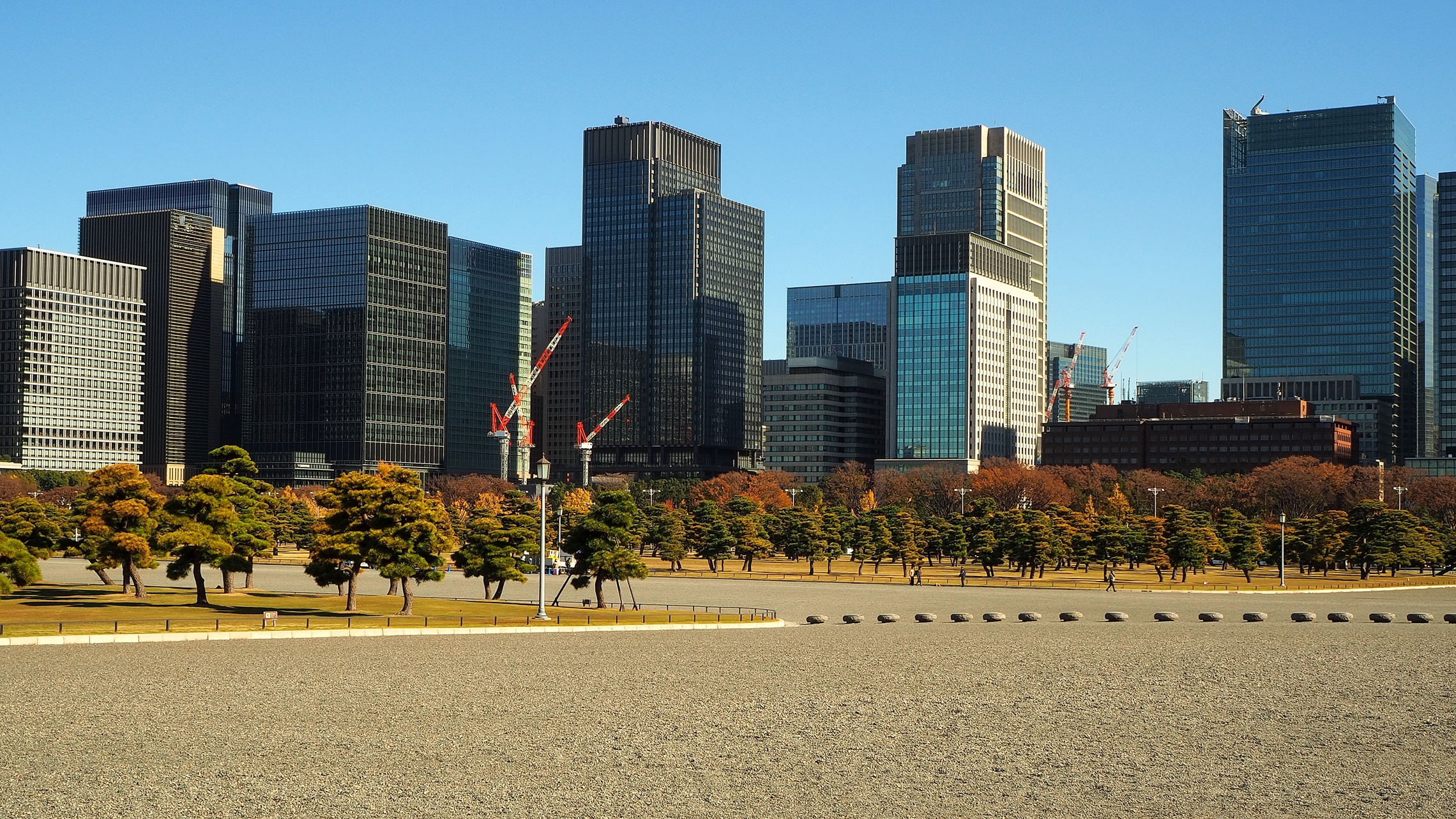 Панорама Marunouchi Токио 