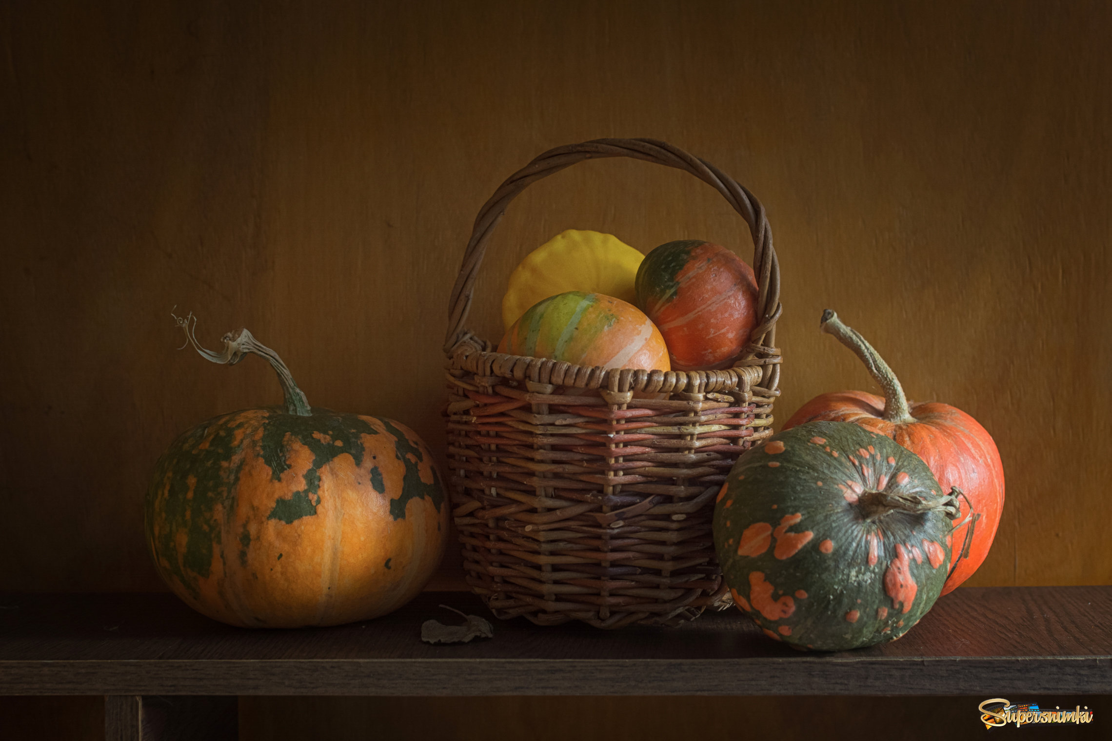 Тыквенный натюрморт.