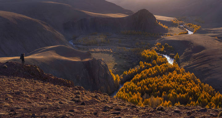 Кокоря, сентябрьский закат