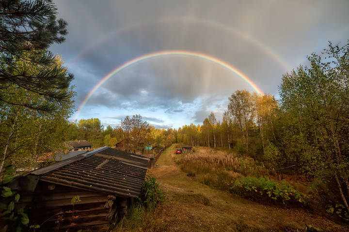 Деревенский пейзаж