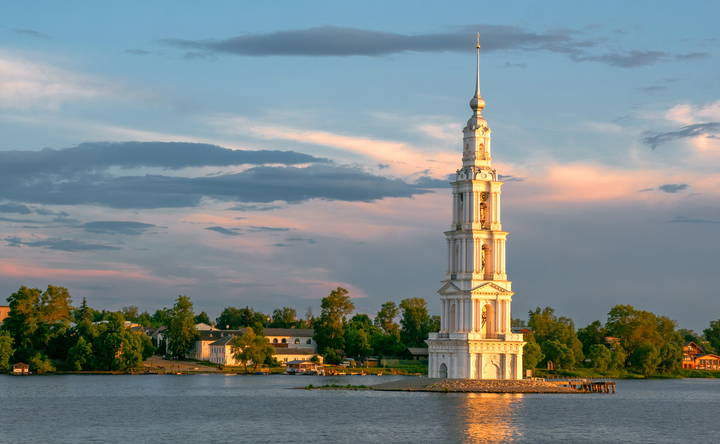 В закатных лучах