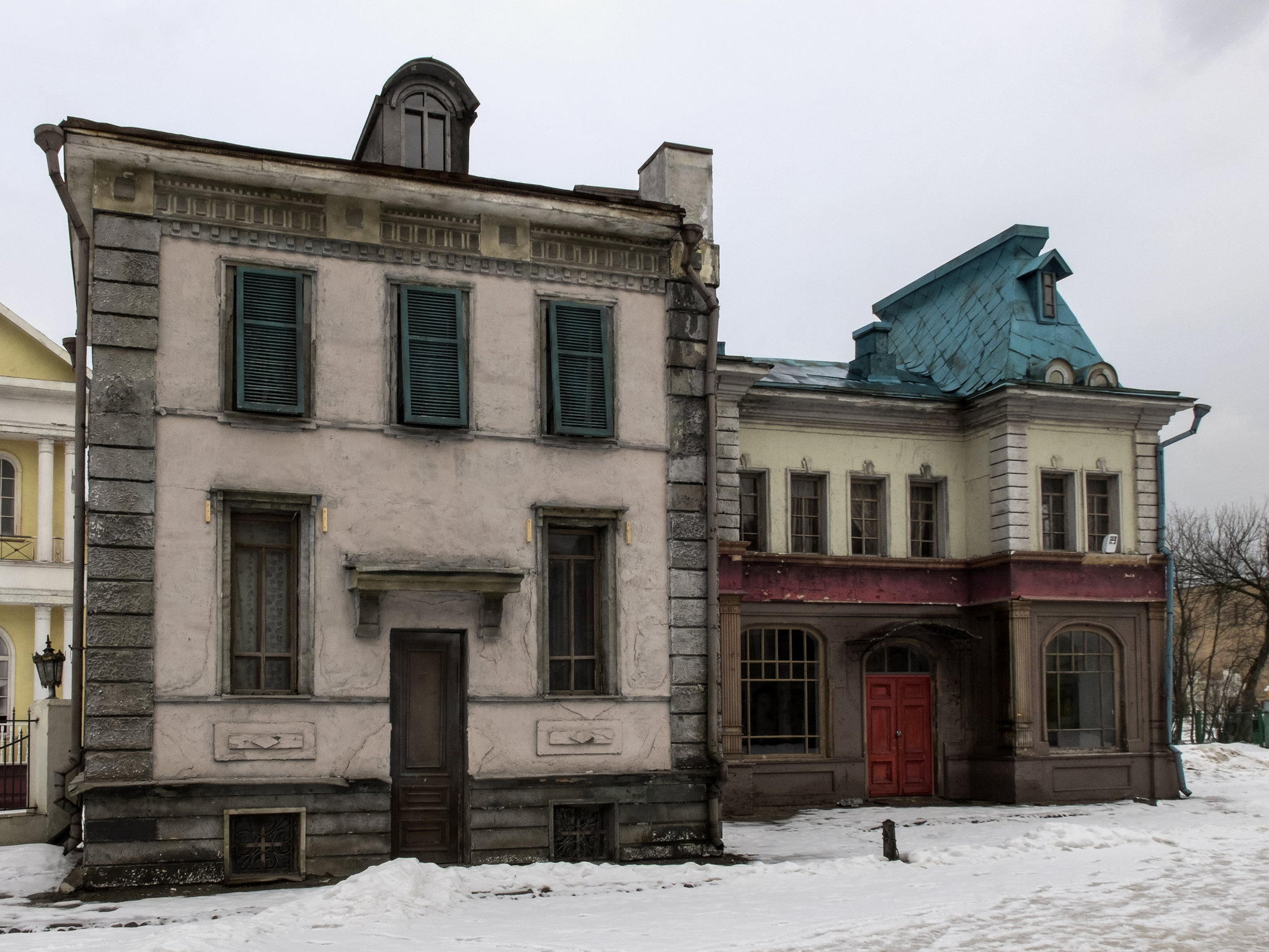 МосфильМ. Натурная площадка «СТАРАЯ МОСКВА»