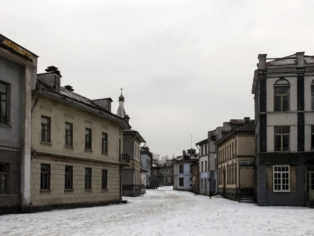 МосфильМ. Натурная площадка «СТАРАЯ МОСКВА»
