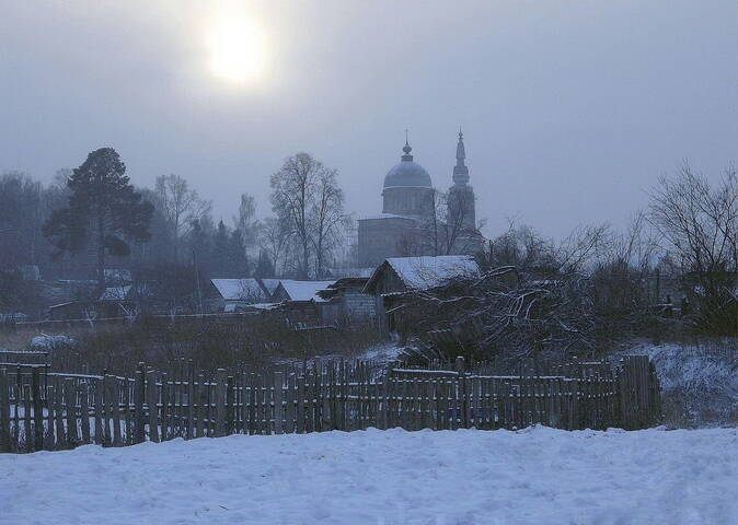 Зимнее солнце