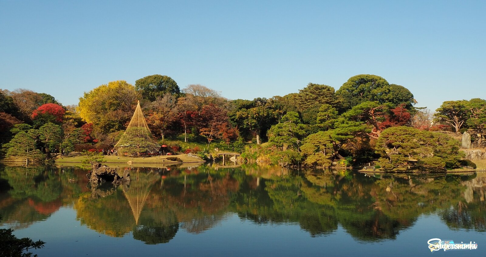 "Сад шести поэм" Rikugien Gardens 