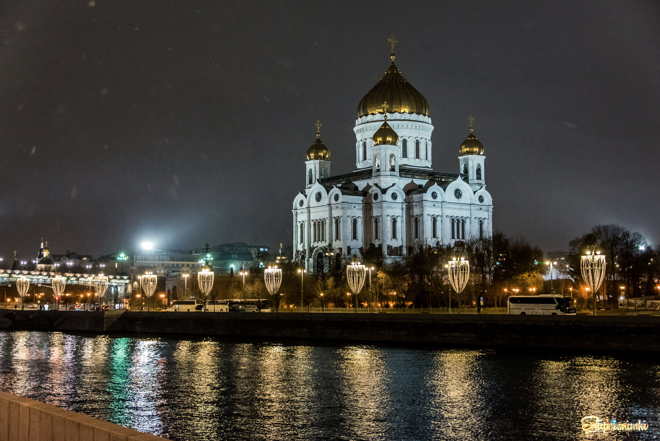 Ночная Москва.