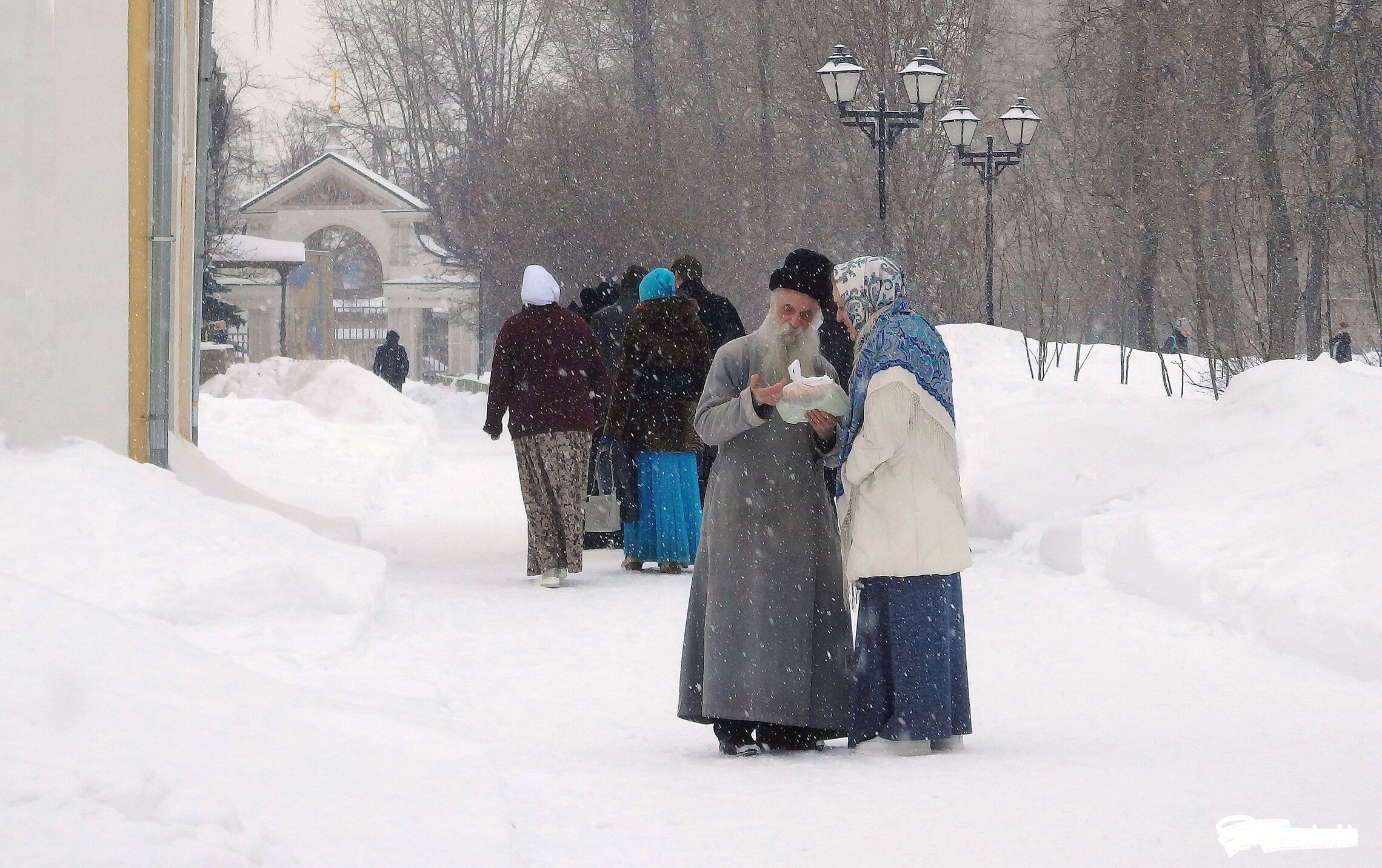 После службы