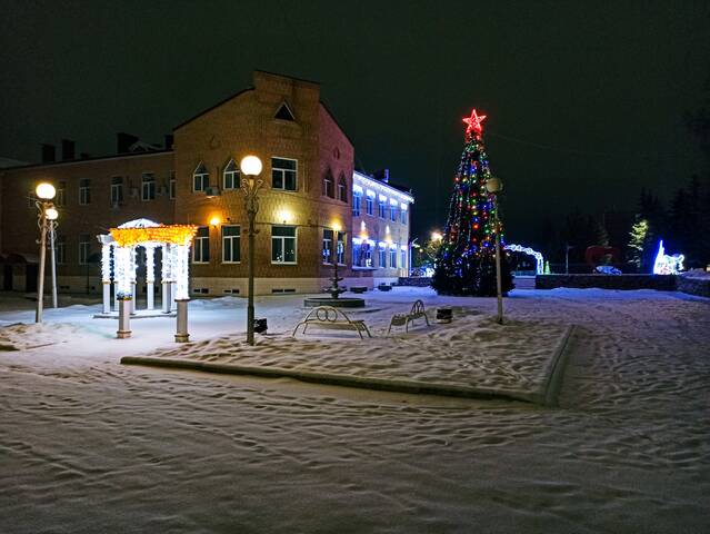 Рождество. Раннее утро. 