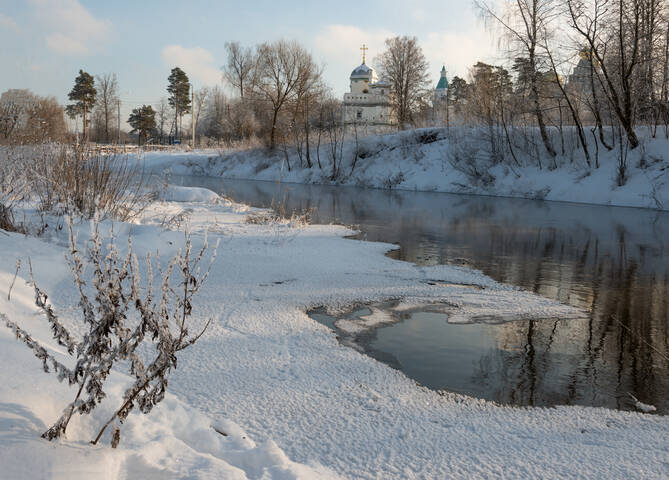 Истра, январь