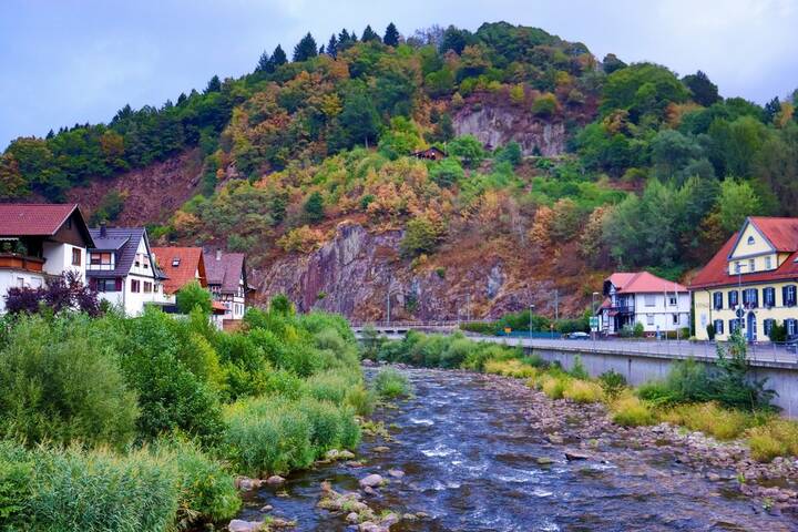 Течёт река