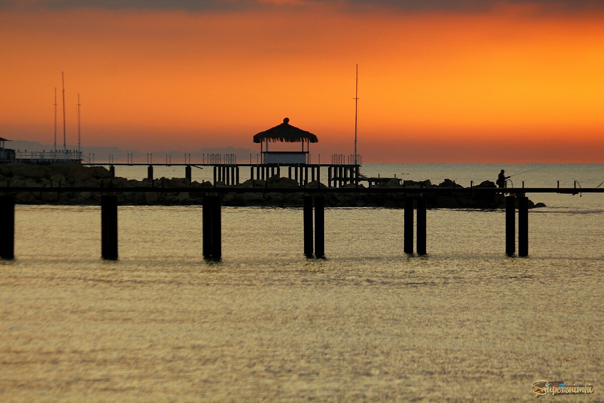 На рассвете