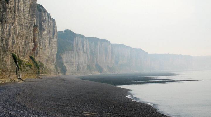 Этрета, море