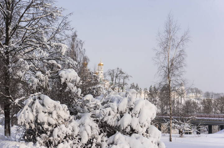 В снежном плену