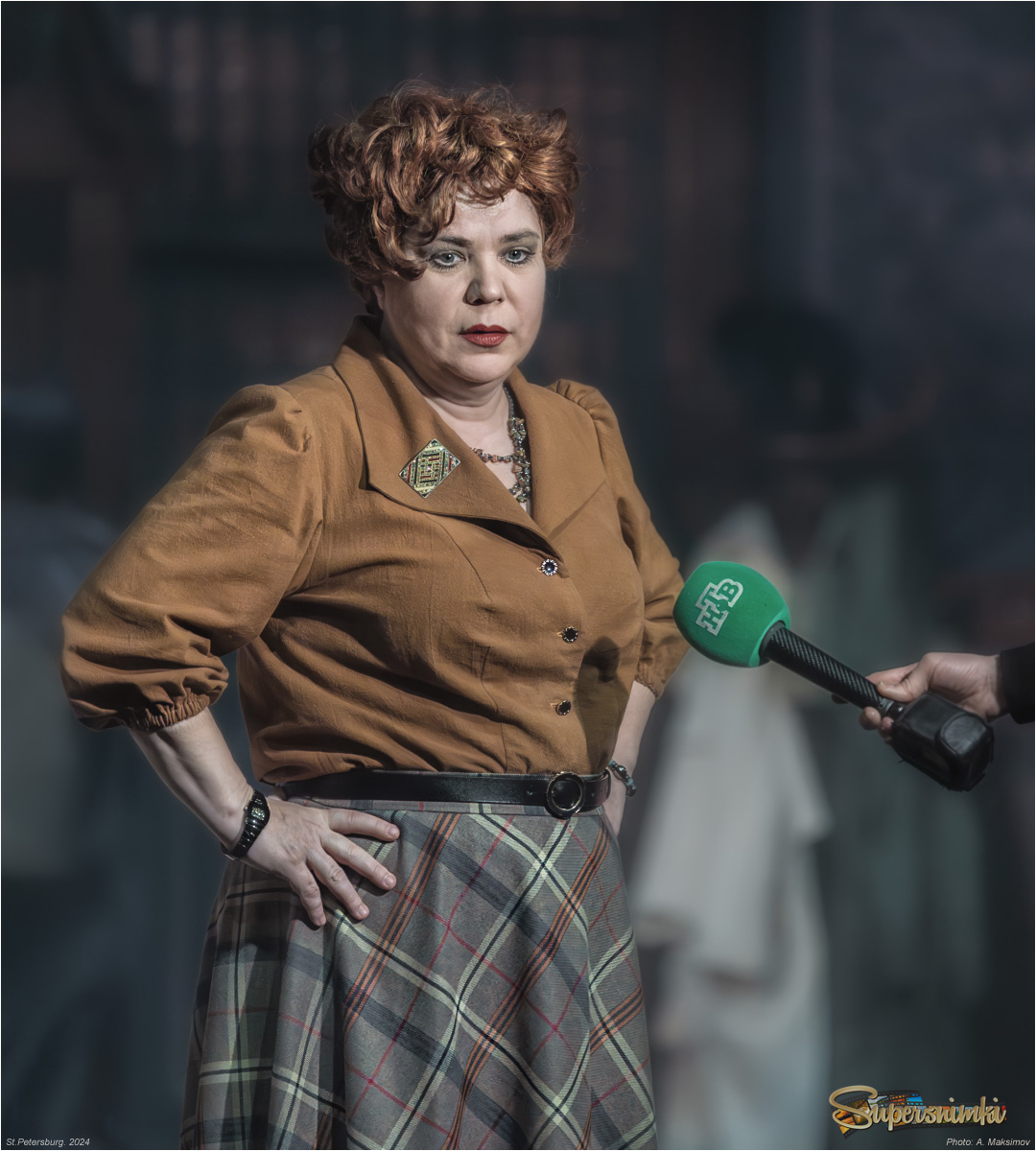 Заслуженная артистка Санкт-Петербурга Наталья Парашкина в роли Алисы Постик.
