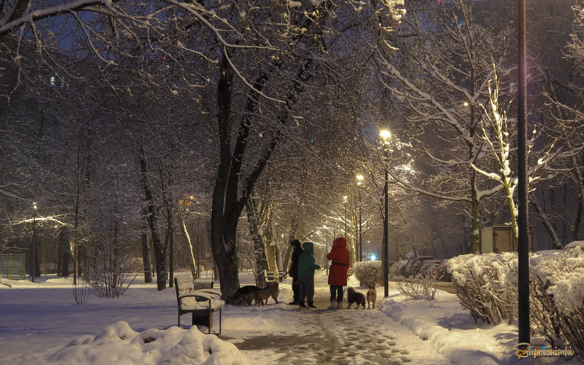 Апрельский Вечер в Городе