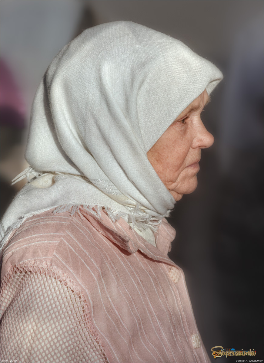 Портрет старушки.