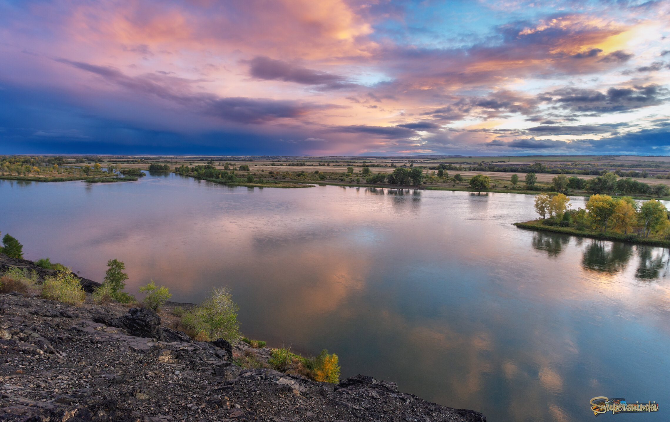 По следам уходящей грозы